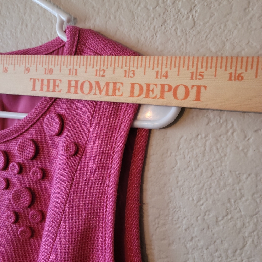 TALBOTS Brand.. Elegant Pink Sleeveless Dress (16) - Picture 5 of 9